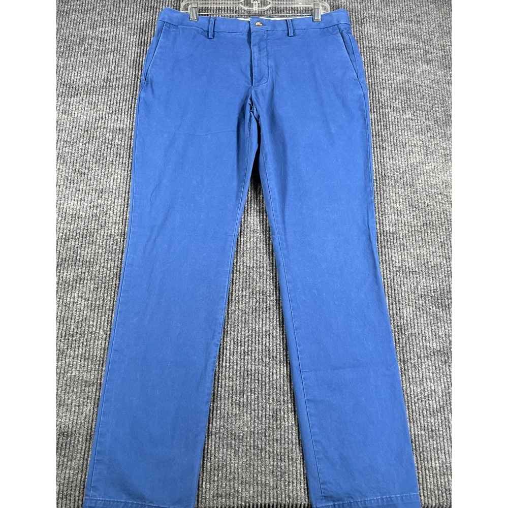 Polo Ralph Lauren Chino Pants Mens‎ 34x34 Blue Stretch Classic Fit Casual Golf